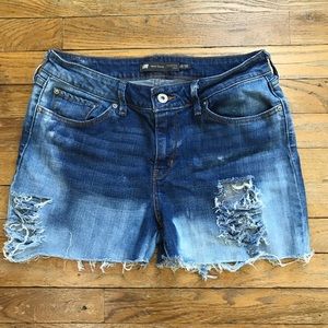 Levi's Shorts - Distressed Levi's Denim Shorts Levi's Shorts - Distressed Levi's Denim Shorts